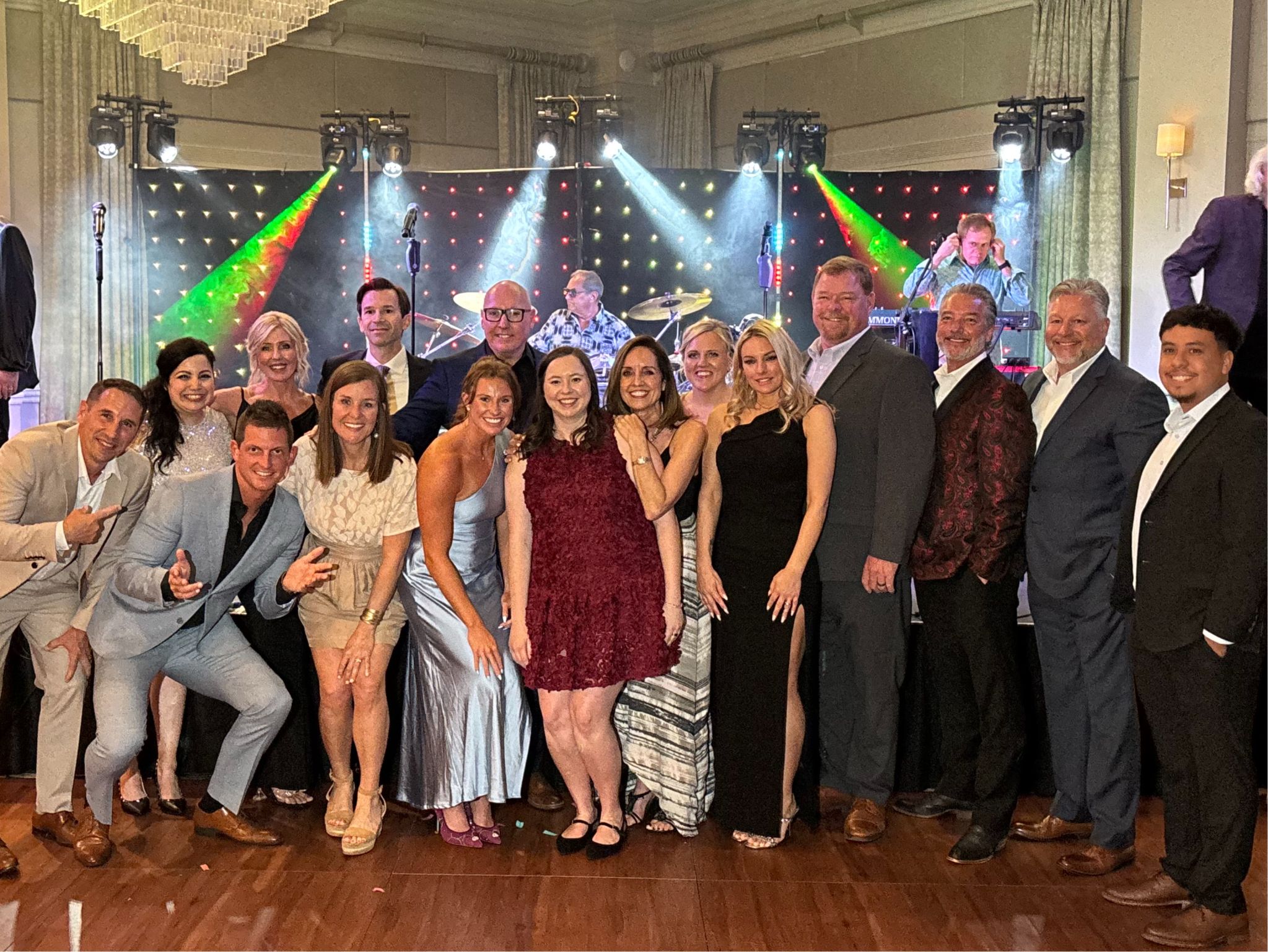 Core Executive Recruiting team at a gala